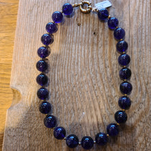 Lade das Bild in den Galerie-Viewer, Edelstein Kette Amethyst